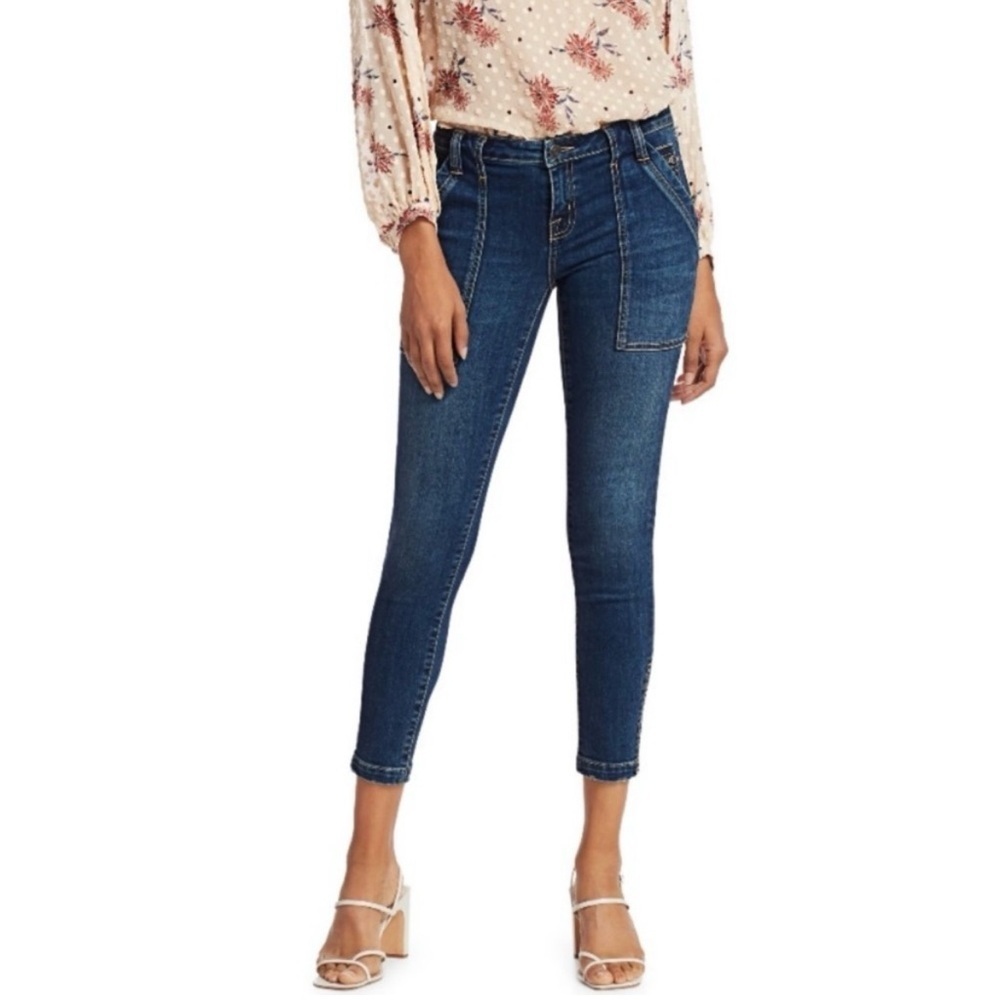JOIE DENIM PARK SKINNY JEANS in Cruise Blue | Size 29